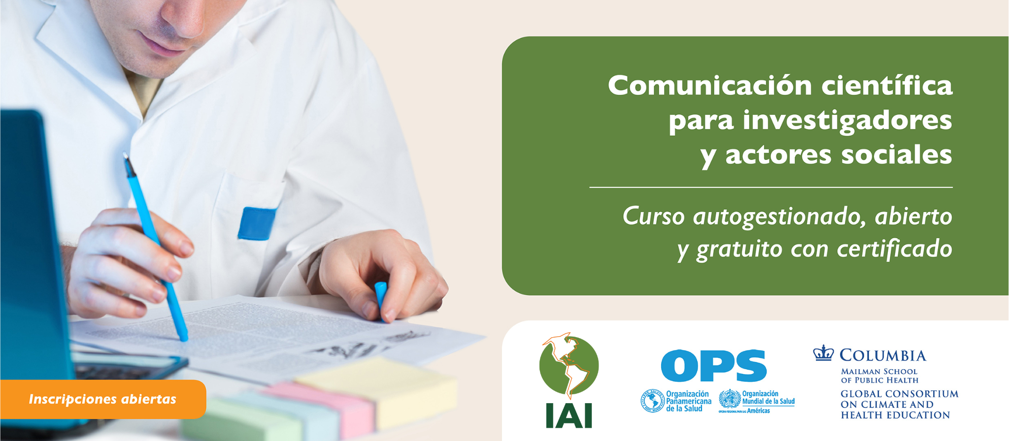 Curso banner